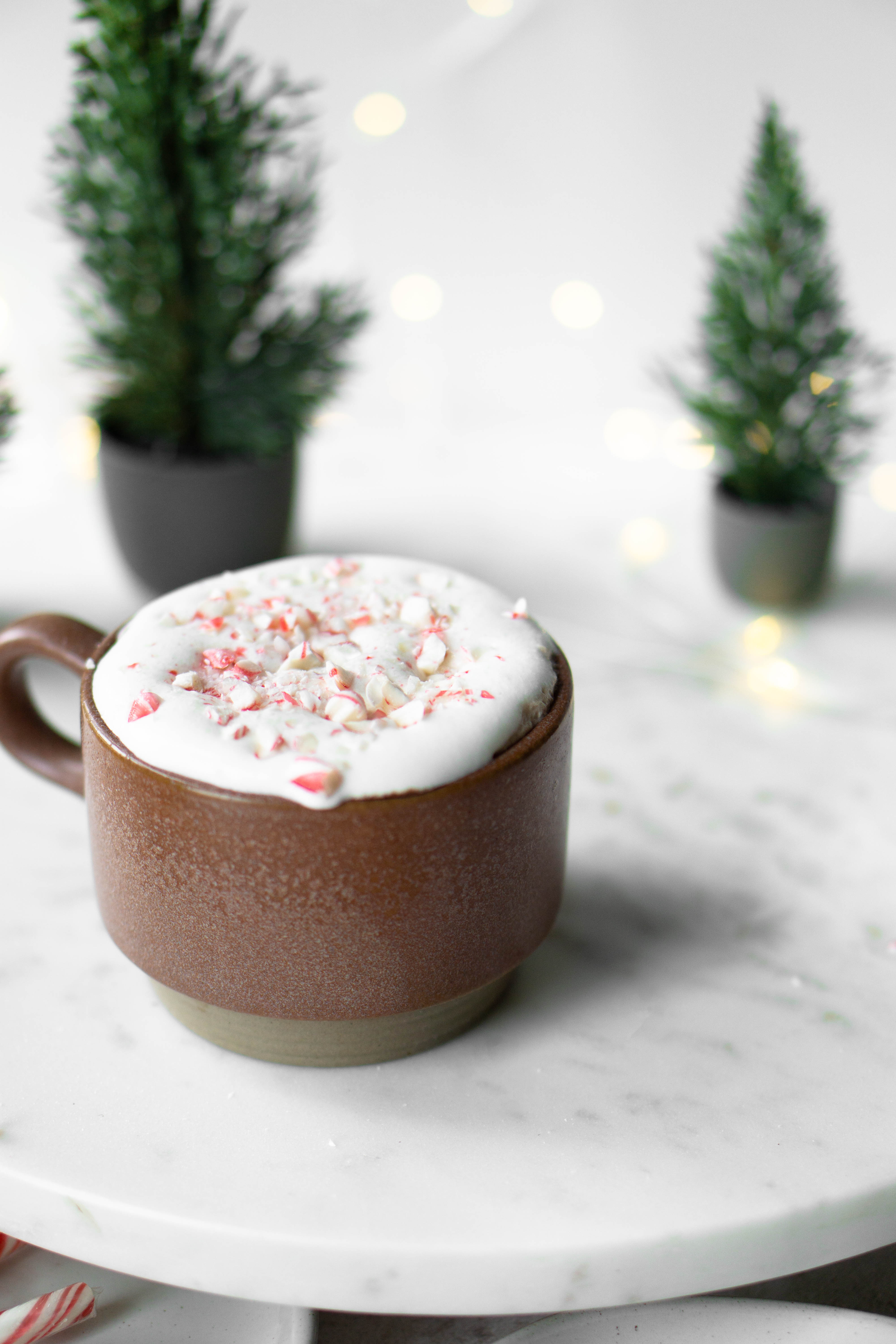 Peppermint Mocha, easy and everything from scratch!